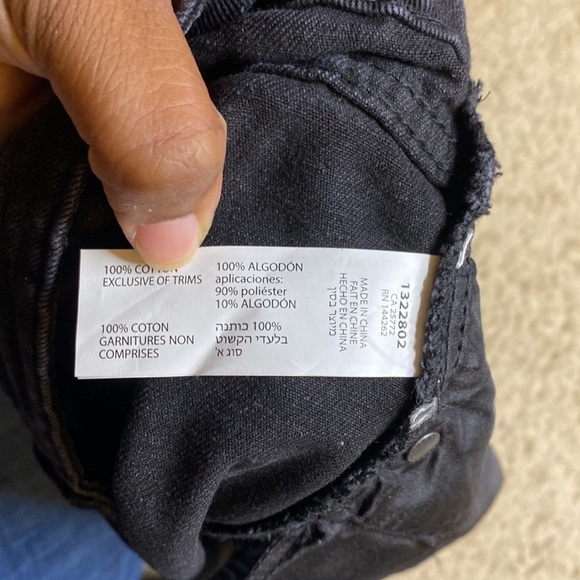 Black shorts size 12 with sequins - Picture 7 of 7